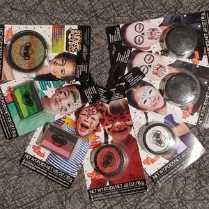 Funkee Monkee face paint cakes set of 7 NWOT